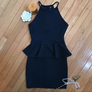 Peplum Dress